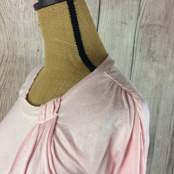 DownEast Pale Pink Short Sleeve T-Shirt Sz S - Picture 4 of 6
